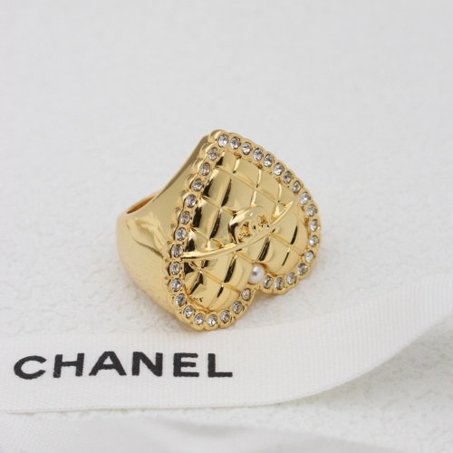 Cheap Chanel Ring For Women #1253536 Replica Wholesale [$45.00 USD] [ITEM#1253536] on Replica Chanel Ring