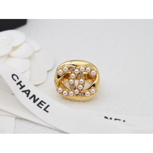 Cheap Chanel Ring For Women #1253537 Replica Wholesale [$45.00 USD] [ITEM#1253537] on Replica Chanel Rings