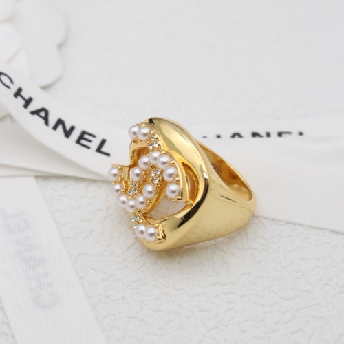 Cheap Chanel Ring For Women #1253537 Replica Wholesale [$45.00 USD] [ITEM#1253537] on Replica Chanel Rings