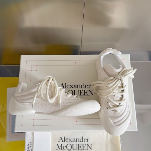 Cheap Alexander McQueen Casual Shoes For Men #1253541 Replica Wholesale [$115.00 USD] [ITEM#1253541] on Replica Alexander McQueen Casual Shoes