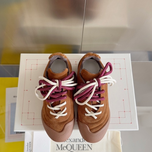 Cheap Alexander McQueen Casual Shoes For Men #1253544 Replica Wholesale [$115.00 USD] [ITEM#1253544] on Replica Alexander McQueen Casual Shoes