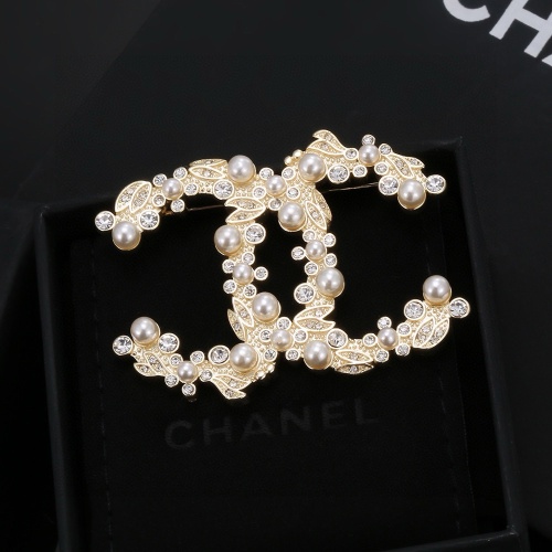 Cheap Chanel Brooches For Women #1253559 Replica Wholesale [$29.00 USD] [ITEM#1253559] on Replica Chanel Brooches