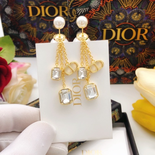 Cheap Christian Dior Earrings For Women #1253661 Replica Wholesale [$29.00 USD] [ITEM#1253661] on Replica Christian Dior Earrings