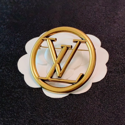 Cheap Louis Vuitton LV Brooches For Women #1253663 Replica Wholesale [$25.00 USD] [ITEM#1253663] on Replica Louis Vuitton LV Brooches