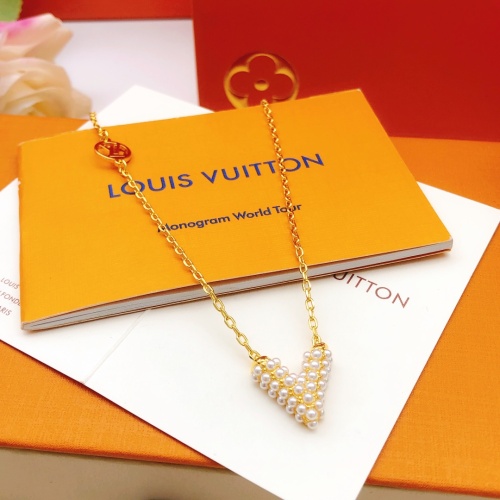 Cheap Louis Vuitton Necklaces #1253668 Replica Wholesale [$29.00 USD] [ITEM#1253668] on Replica Louis Vuitton Necklaces