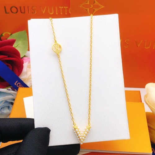 Cheap Louis Vuitton Necklaces #1253668 Replica Wholesale [$29.00 USD] [ITEM#1253668] on Replica Louis Vuitton Necklaces