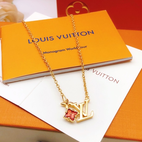 Cheap Louis Vuitton Necklaces For Women #1253670 Replica Wholesale [$29.00 USD] [ITEM#1253670] on Replica Louis Vuitton Necklaces