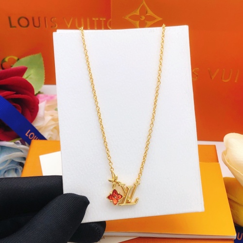 Cheap Louis Vuitton Necklaces For Women #1253670 Replica Wholesale [$29.00 USD] [ITEM#1253670] on Replica Louis Vuitton Necklaces