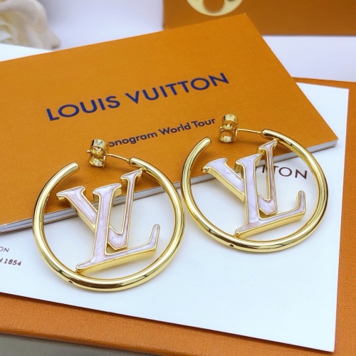 Cheap Louis Vuitton Earrings For Women #1253697 Replica Wholesale [$29.00 USD] [ITEM#1253697] on Replica Louis Vuitton Earrings