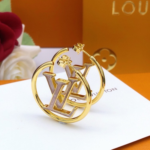 Cheap Louis Vuitton Earrings For Women #1253697 Replica Wholesale [$29.00 USD] [ITEM#1253697] on Replica Louis Vuitton Earrings