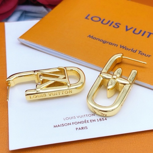 Cheap Louis Vuitton Earrings For Women #1253698 Replica Wholesale [$29.00 USD] [ITEM#1253698] on Replica Louis Vuitton Earrings