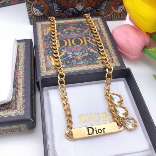 Cheap Christian Dior Necklaces #1253721 Replica Wholesale [$32.00 USD] [ITEM#1253721] on Replica Christian Dior Necklaces