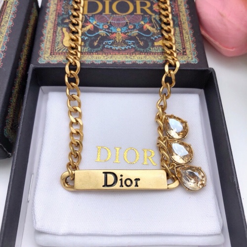 Cheap Christian Dior Necklaces #1253721 Replica Wholesale [$32.00 USD] [ITEM#1253721] on Replica Christian Dior Necklaces