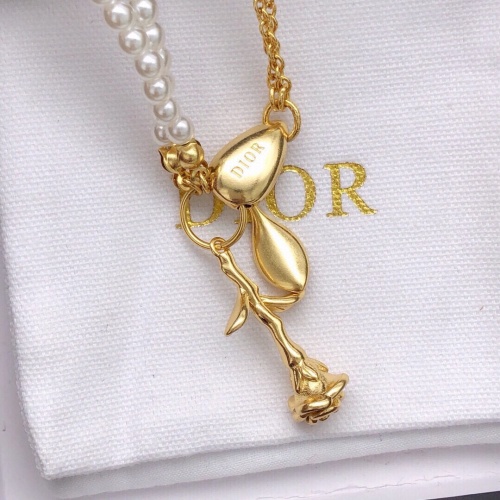 Cheap Christian Dior Necklaces For Women #1253722 Replica Wholesale [$32.00 USD] [ITEM#1253722] on Replica Christian Dior Necklaces