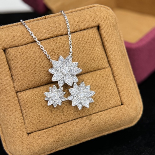 Cheap Van Cleef &amp; Arpels Necklaces For Women #1253736 Replica Wholesale [$64.00 USD] [ITEM#1253736] on Replica Van Cleef &amp; Arpels Necklaces