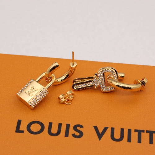 Cheap Louis Vuitton Earrings For Women #1253765 Replica Wholesale [$64.00 USD] [ITEM#1253765] on Replica Louis Vuitton Earrings