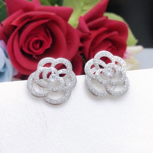 Cheap Chanel Earrings For Women #1253776 Replica Wholesale [$32.00 USD] [ITEM#1253776] on Replica Chanel Earrings