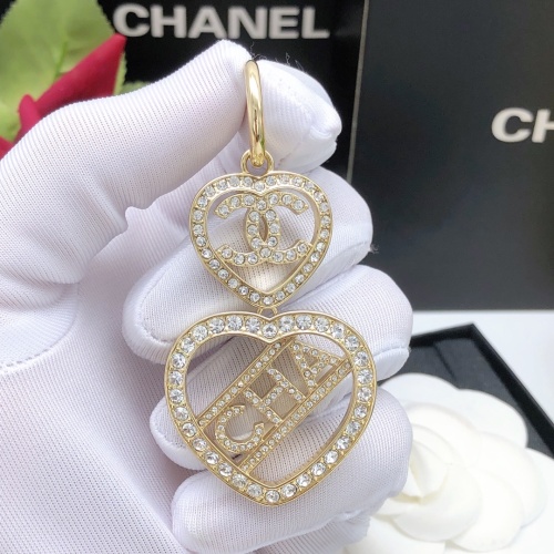 Cheap Chanel Earrings For Women #1253782 Replica Wholesale [$34.00 USD] [ITEM#1253782] on Replica Chanel Earrings