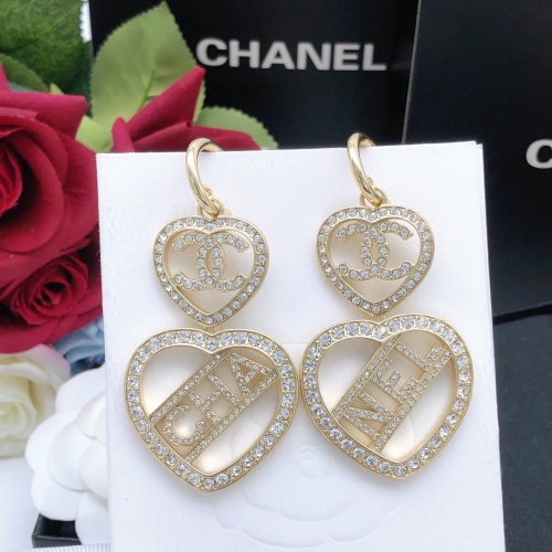 Cheap Chanel Earrings For Women #1253782 Replica Wholesale [$34.00 USD] [ITEM#1253782] on Replica Chanel Earrings