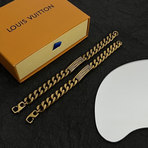 Cheap Louis Vuitton LV Bracelets #1253784 Replica Wholesale [$45.00 USD] [ITEM#1253784] on Replica Louis Vuitton LV Bracelets