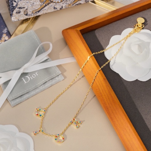 Cheap Christian Dior Necklaces For Women #1253817 Replica Wholesale [$29.00 USD] [ITEM#1253817] on Replica Christian Dior Necklaces