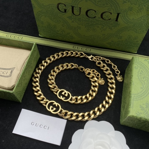 Cheap Gucci Jewelry Set #1253825 Replica Wholesale [$52.00 USD] [ITEM#1253825] on Replica 