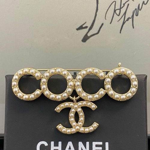 Cheap Chanel Brooches For Women #1253872 Replica Wholesale [$34.00 USD] [ITEM#1253872] on Replica Chanel Brooches