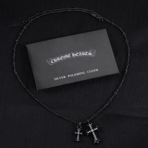 Cheap Chrome Hearts Necklaces #1253913 Replica Wholesale [$39.00 USD] [ITEM#1253913] on Replica Chrome Hearts Necklaces