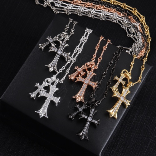 Cheap Chrome Hearts Necklaces #1253913 Replica Wholesale [$39.00 USD] [ITEM#1253913] on Replica Chrome Hearts Necklaces