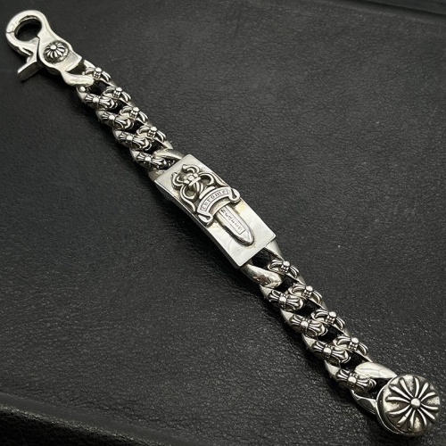 Cheap Chrome Hearts Bracelets For Men #1253921 Replica Wholesale [$56.00 USD] [ITEM#1253921] on Replica Chrome Hearts Bracelets