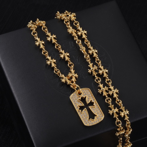 Cheap Chrome Hearts Necklaces #1253928 Replica Wholesale [$48.00 USD] [ITEM#1253928] on Replica Chrome Hearts Necklaces