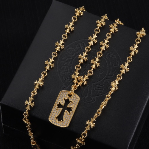 Cheap Chrome Hearts Necklaces #1253928 Replica Wholesale [$48.00 USD] [ITEM#1253928] on Replica Chrome Hearts Necklaces