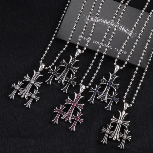 Cheap Chrome Hearts Necklaces #1253930 Replica Wholesale [$39.00 USD] [ITEM#1253930] on Replica Chrome Hearts Necklaces