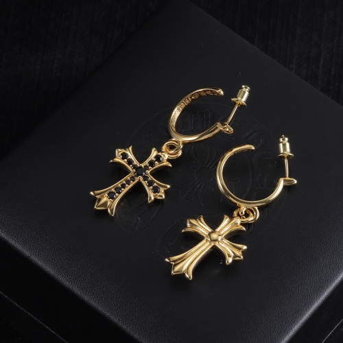 Cheap Chrome Hearts Earrings #1253961 Replica Wholesale [$34.00 USD] [ITEM#1253961] on Replica Chrome Hearts Earrings