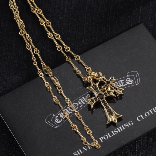 Cheap Chrome Hearts Necklaces #1253963 Replica Wholesale [$39.00 USD] [ITEM#1253963] on Replica Chrome Hearts Necklaces