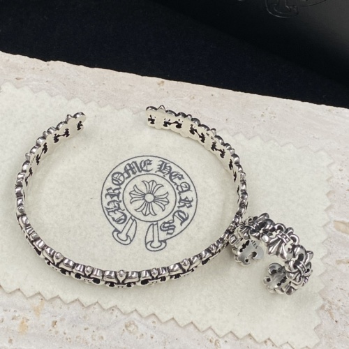 Cheap Chrome Hearts Jewelry Set #1253977 Replica Wholesale [$64.00 USD] [ITEM#1253977] on Replica Chrome Hearts Jewelry Set