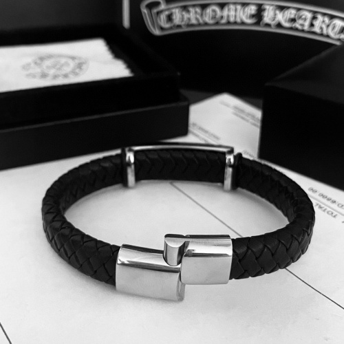 Cheap Chrome Hearts Bracelets #1253983 Replica Wholesale [$45.00 USD] [ITEM#1253983] on Replica Chrome Hearts Bracelets