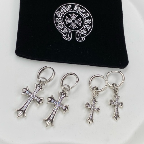 Cheap Chrome Hearts Earrings #1253994 Replica Wholesale [$32.00 USD] [ITEM#1253994] on Replica Chrome Hearts Earrings