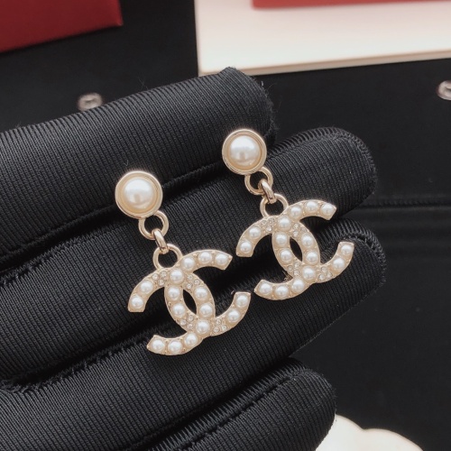 Cheap Chanel Earrings For Women #1254002 Replica Wholesale [$29.00 USD] [ITEM#1254002] on Replica Chanel Earrings