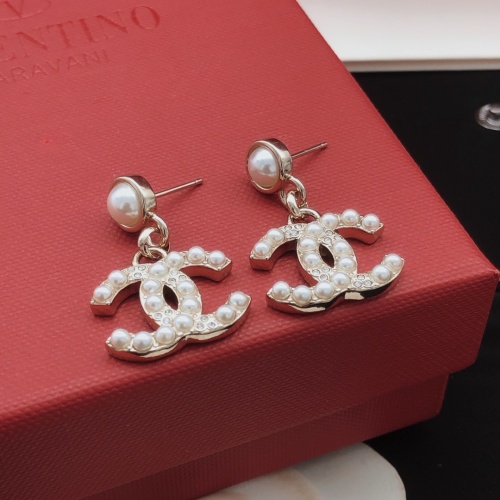 Cheap Chanel Earrings For Women #1254002 Replica Wholesale [$29.00 USD] [ITEM#1254002] on Replica Chanel Earrings