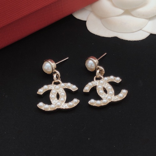 Cheap Chanel Earrings For Women #1254002 Replica Wholesale [$29.00 USD] [ITEM#1254002] on Replica Chanel Earrings