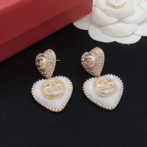 Cheap Chanel Earrings For Women #1254007 Replica Wholesale [$34.00 USD] [ITEM#1254007] on Replica Chanel Earrings