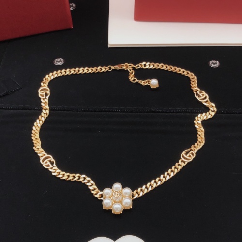 Cheap Gucci Necklaces #1254017 Replica Wholesale [$32.00 USD] [ITEM#1254017] on Replica Gucci Necklaces