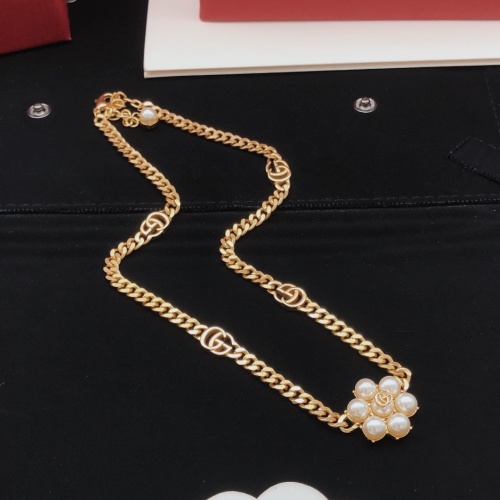 Cheap Gucci Necklaces #1254017 Replica Wholesale [$32.00 USD] [ITEM#1254017] on Replica Gucci Necklaces