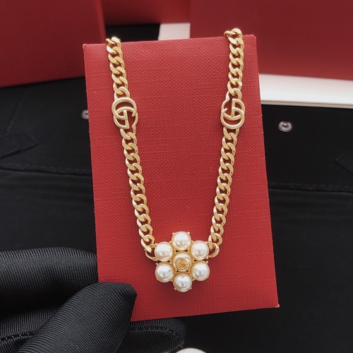 Cheap Gucci Necklaces #1254017 Replica Wholesale [$32.00 USD] [ITEM#1254017] on Replica Gucci Necklaces