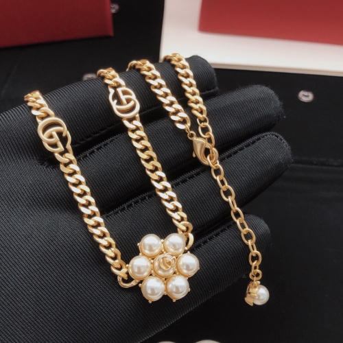 Cheap Gucci Necklaces #1254017 Replica Wholesale [$32.00 USD] [ITEM#1254017] on Replica Gucci Necklaces