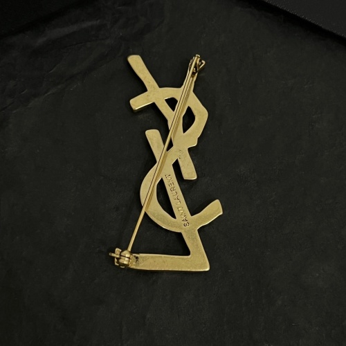 Cheap Yves Saint Laurent Brooches For Women #1254023 Replica Wholesale [$38.00 USD] [ITEM#1254023] on Replica Yves Saint Laurent Brooches