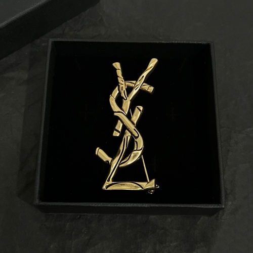 Cheap Yves Saint Laurent Brooches For Women #1254023 Replica Wholesale [$38.00 USD] [ITEM#1254023] on Replica Yves Saint Laurent Brooches