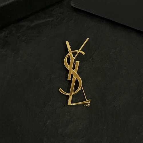 Cheap Yves Saint Laurent Brooches For Women #1254024 Replica Wholesale [$38.00 USD] [ITEM#1254024] on Replica Yves Saint Laurent Brooches