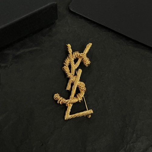 Cheap Yves Saint Laurent Brooches For Women #1254026 Replica Wholesale [$38.00 USD] [ITEM#1254026] on Replica Yves Saint Laurent Brooches